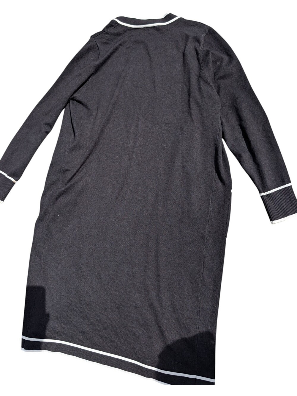 Essentials Milano Women's Long Sleeve Duster Cardigan Size Medium - Picture 2 of 5